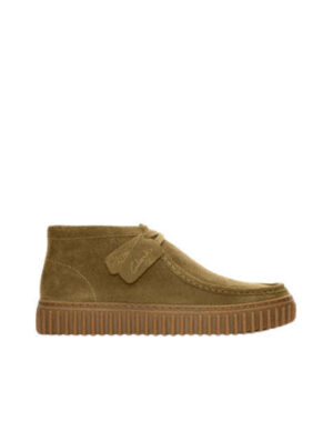 CLARKS Torhill Hi Dark Sand