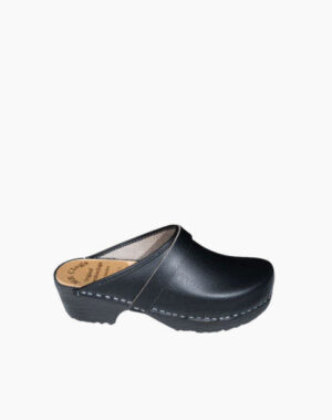 MB Clogs Schwedenclogs m Gummisohle Schwarz