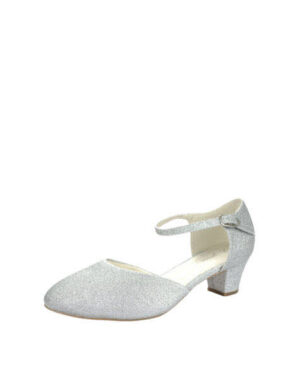 Die Brautschuhe 850 Glitter Silber Glitter Silber