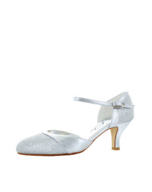 Die Brautschuhe 701 silber