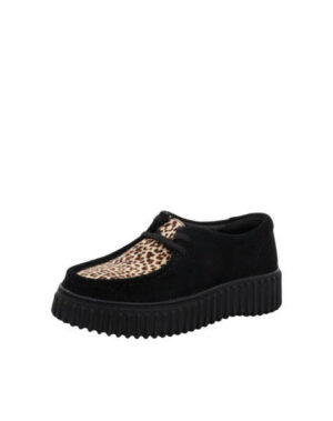 CLARKS Torhill Bee black leopard Print