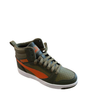 PUMA Rebound V6 Mid Wtr Jr Dark Olive