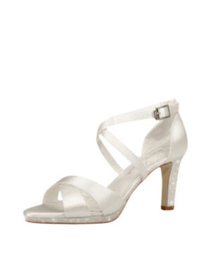 Die Brautschuhe 876 Satin ivory