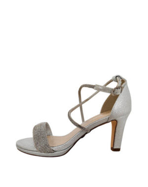 Die Brautschuhe 740 silber