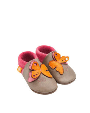Orangenkinder Schmetterling 3D beige pink