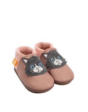 Orangenkinder Mia die Katze Lila