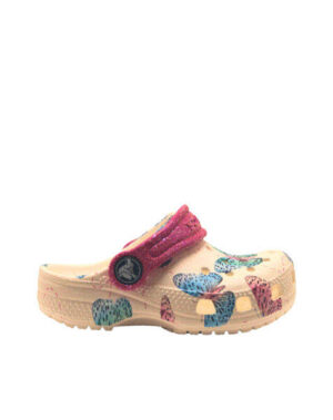 CROCS Classic Butterfly Clog White/Multi