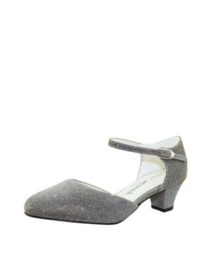 Die Brautschuhe 850 Softglitter silber-gold